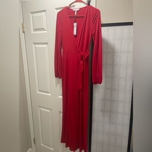 NWT BCBG Red Jumpsuit - XS
